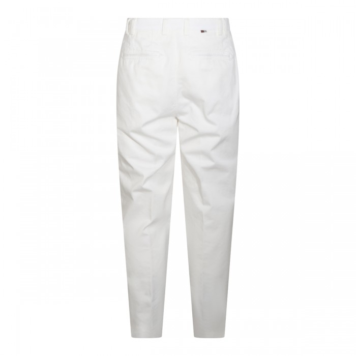 WHITE COTTON JEANS 2