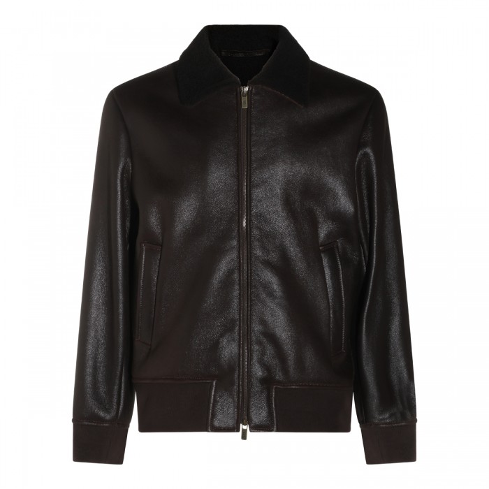 BLACK LEATHER JACKET