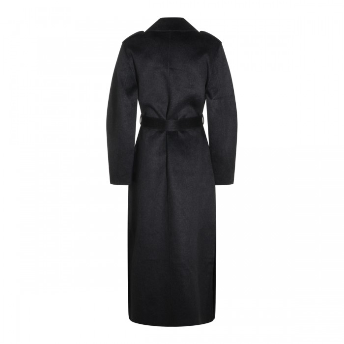 DARK GREYY WOOL COAT 2