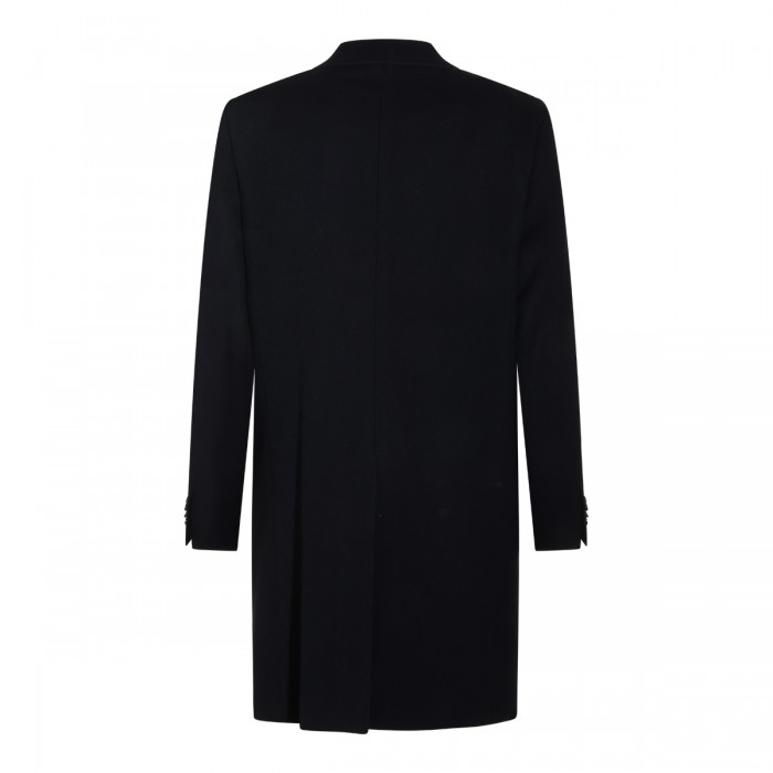 DARK BLUE WOOL COAT 2