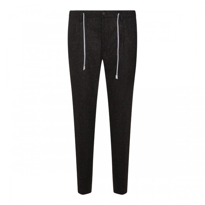 DARK BROWN WOOL PANTS