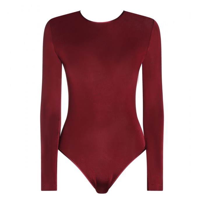 BORDEAUX COTTON BODYSUIT