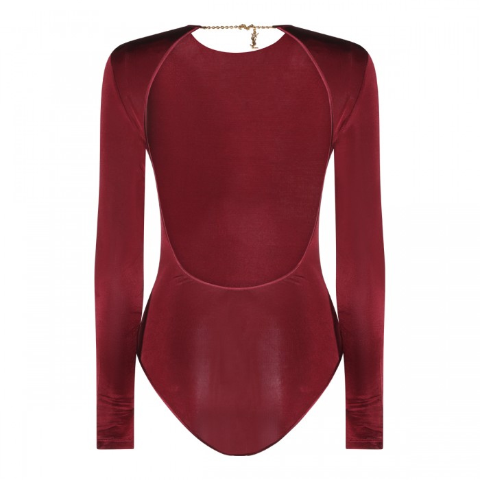 BORDEAUX COTTON BODYSUIT 2