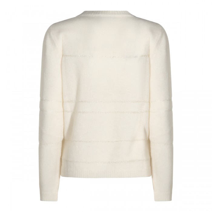 WHITE WOOL KNITWEAR 2