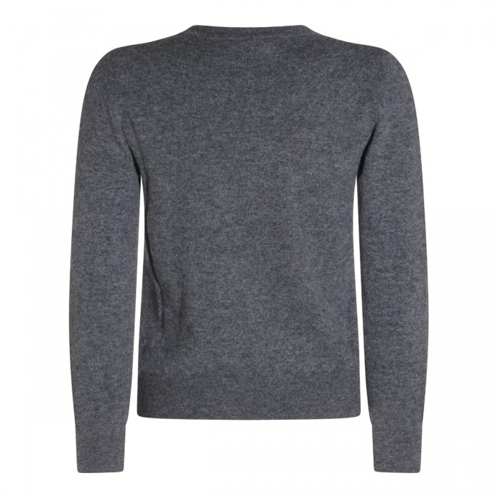 DARK GREY WOOL KNITWEAR 2