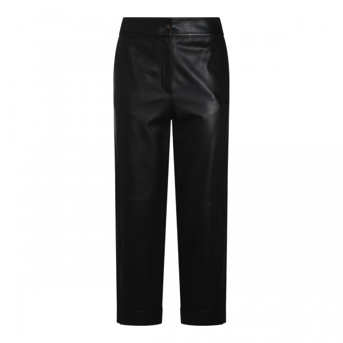 BLACK LEATHER PANTS
