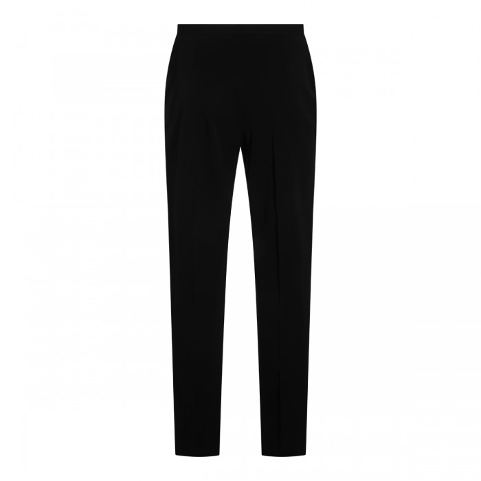 BLACK WOOL PANTS 2