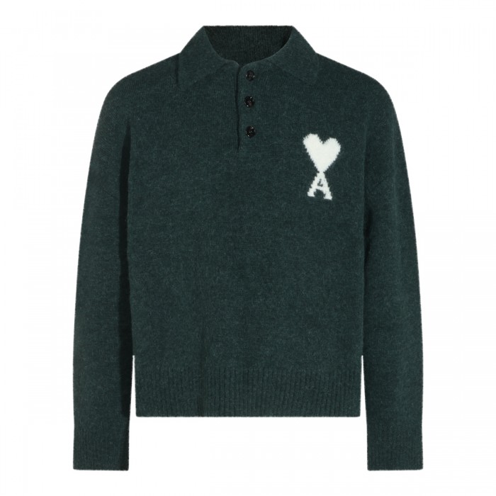 DARK GREEN KNITWEAR